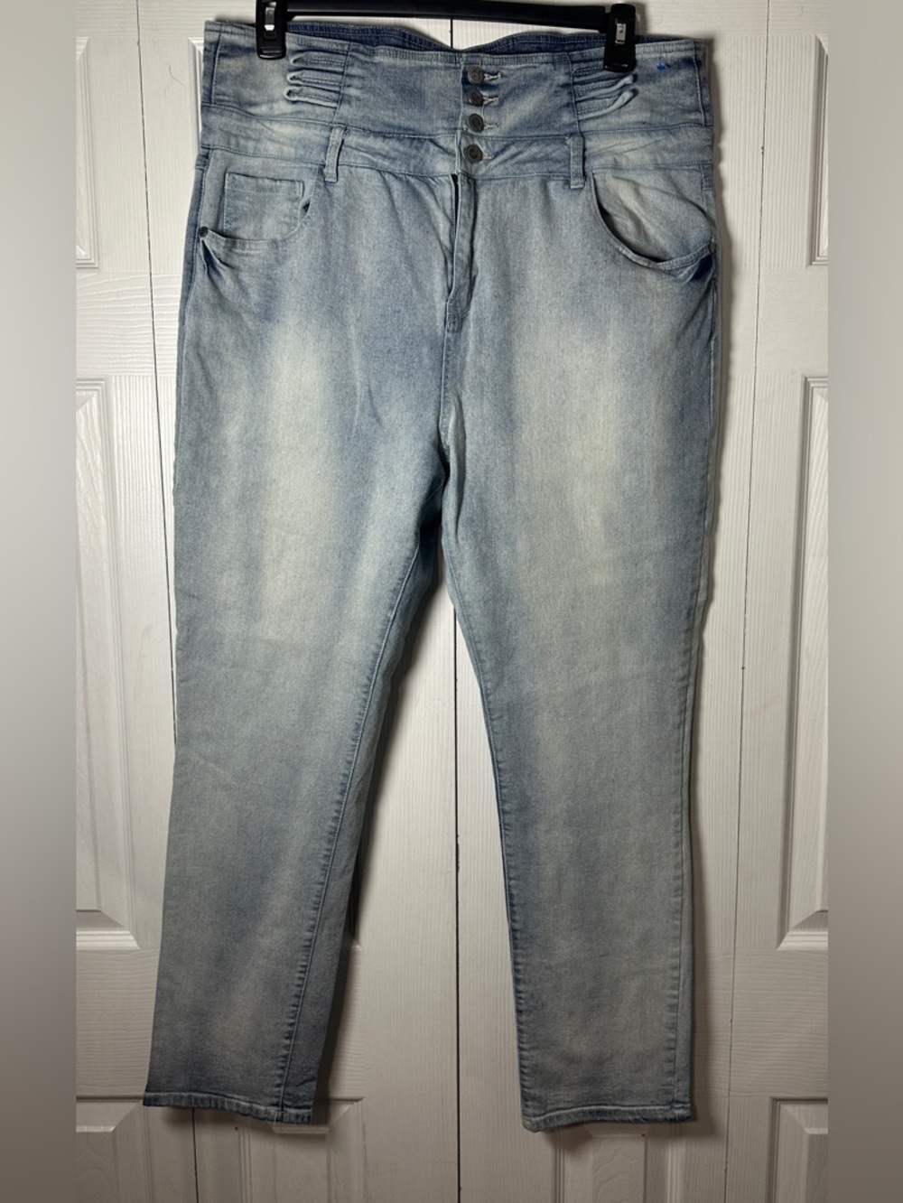 Nicole by Nicole Miller Light Blue Skinny Jeans